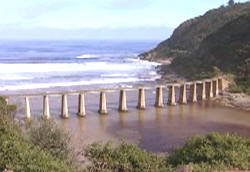 Der Outeniqua Cho Tjoe bei Wildeness an der Garden Route