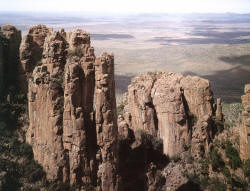 Das Valley of Desolation im Camdeboo National Park